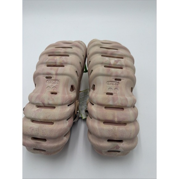 Crocs Echo Marbled Clogs Quartz Womens Size 9 / Men's Size 7 NWT - Picture 7 of 8